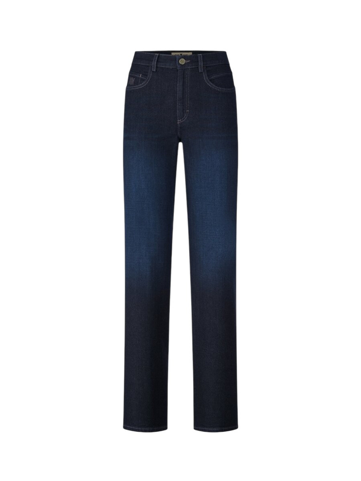 Donkerblauwe straight fit jeans Riani 