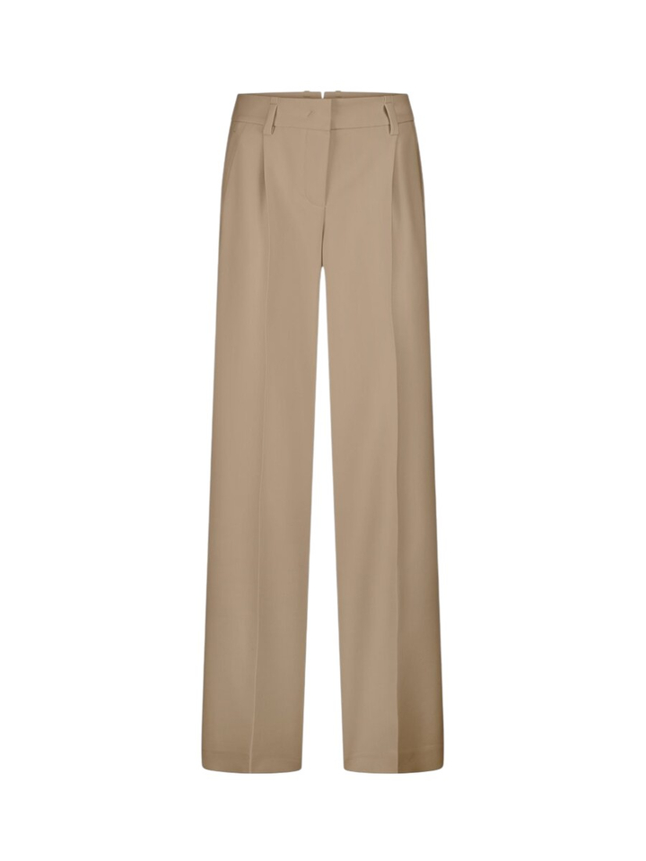Beige wijde broek Riani