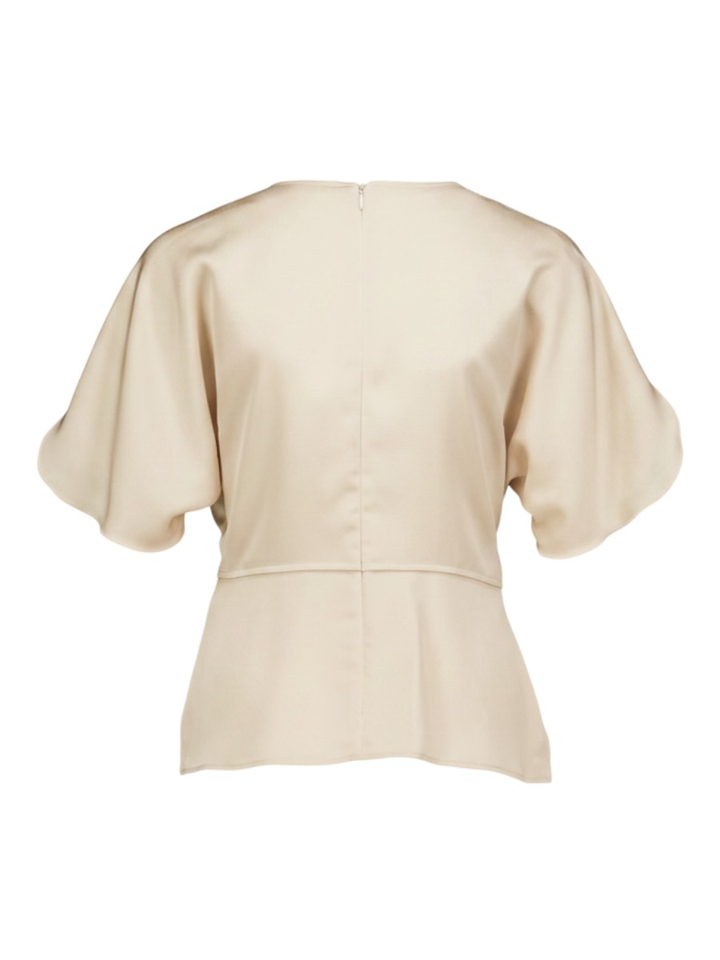 Ecru blouse met goudendetail Riani 