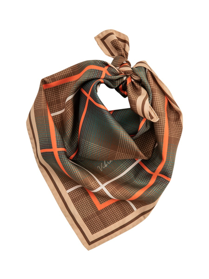 Geruite multi-color sjaal Riani