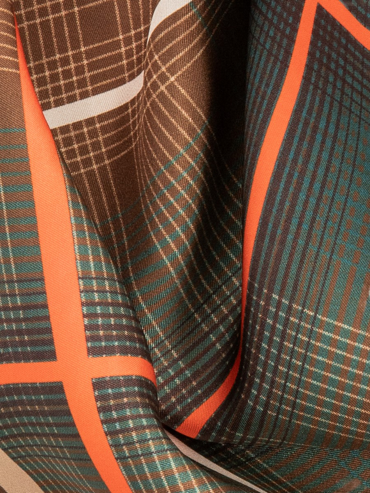Geruite multi-color sjaal Riani