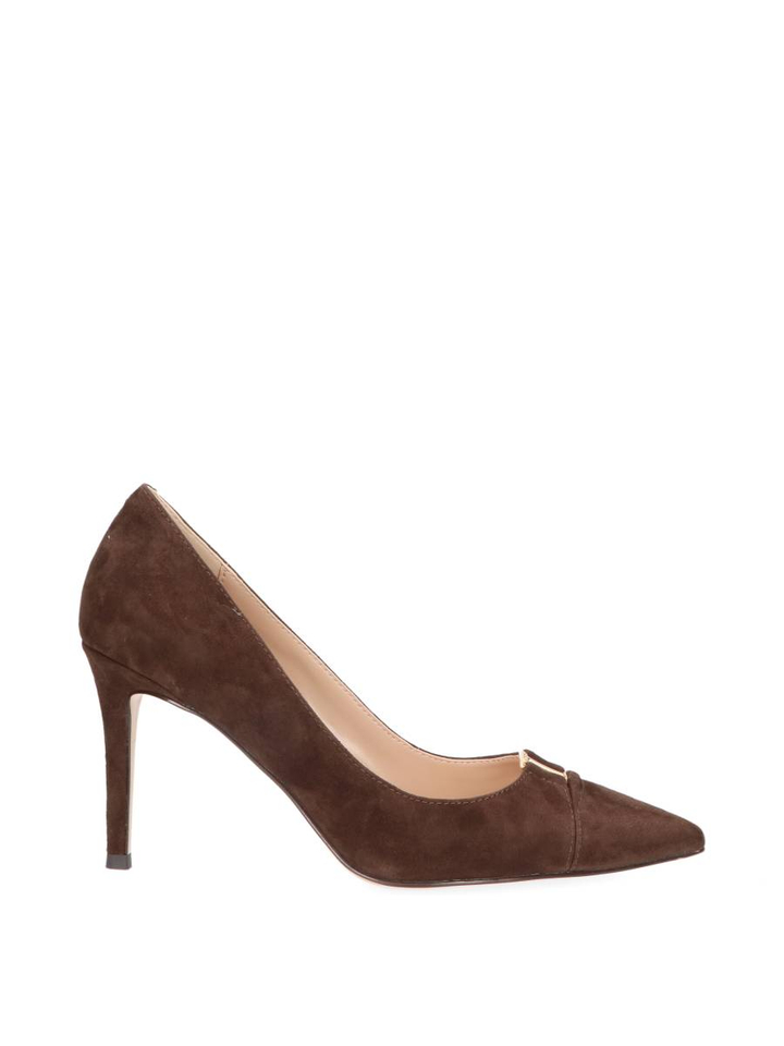 Darkness bruine pumps Twinset
