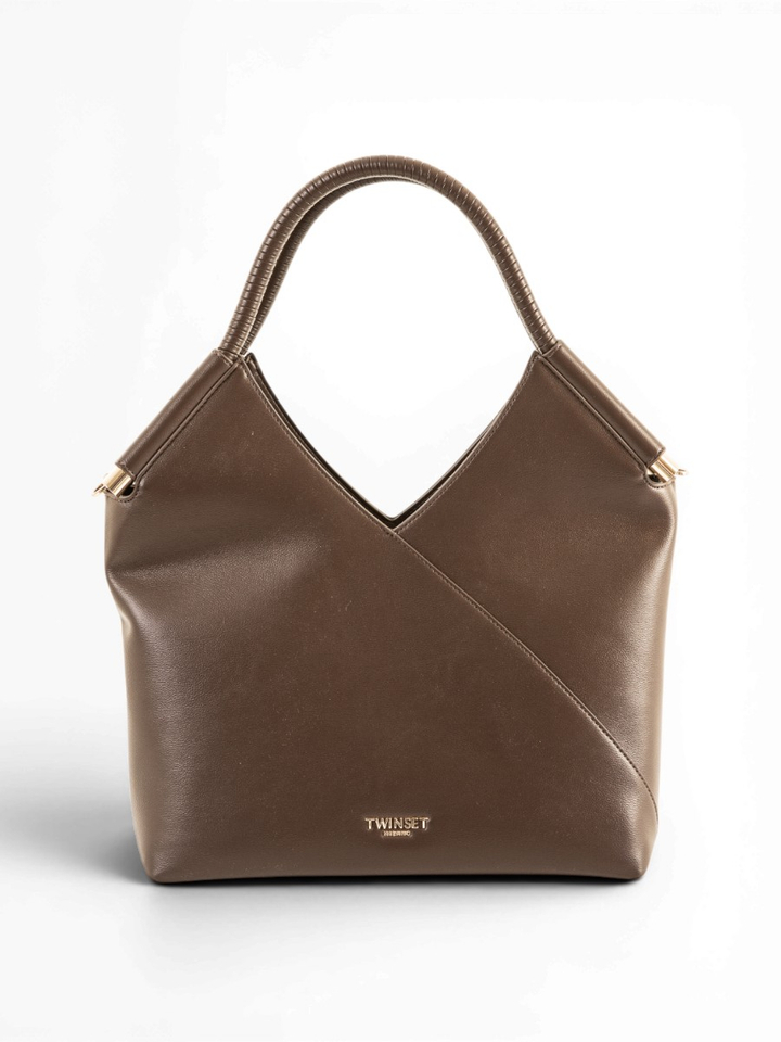 Darkness brown handtas Twinset 