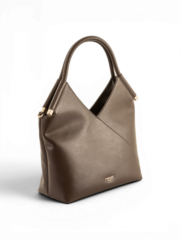 Darkness brown handtas Twinset 