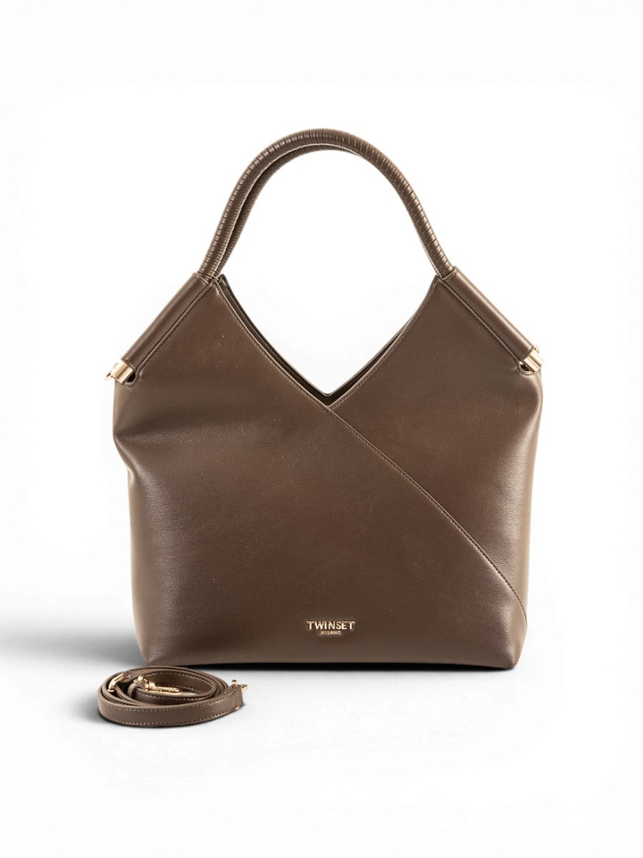 Darkness brown handtas Twinset 