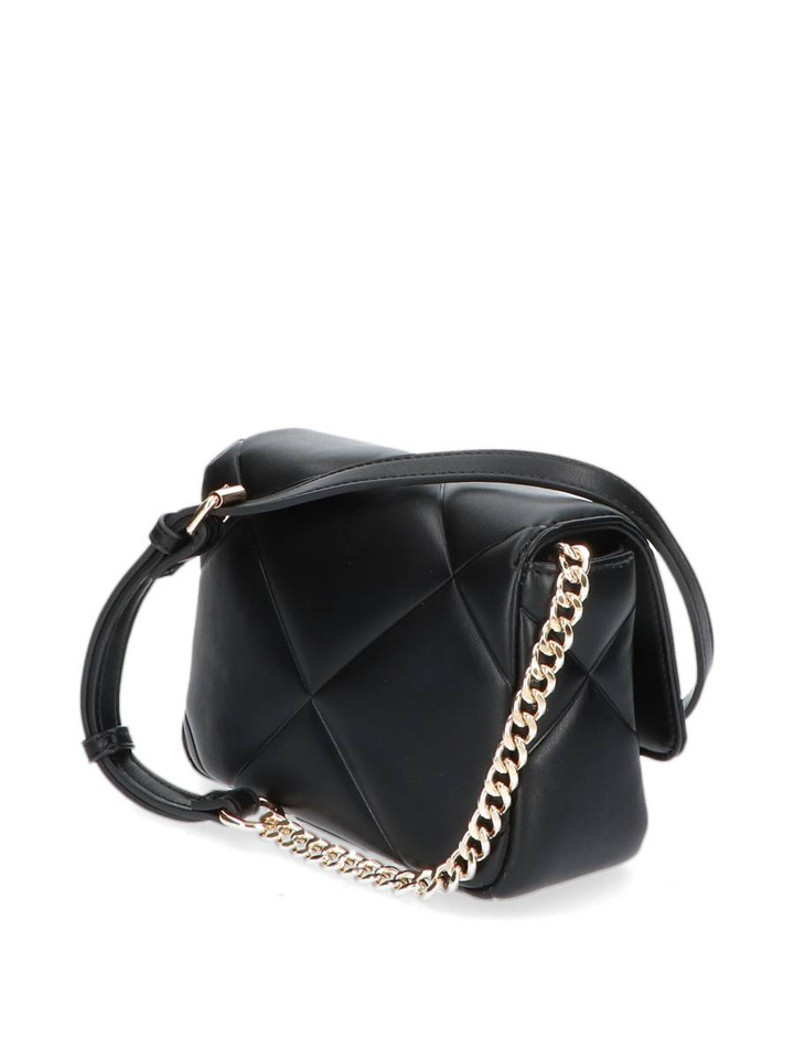 Nero doorstikte crossbody Twinset