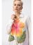 Witte blouse met multi-color bloem Joseph Ribkoff