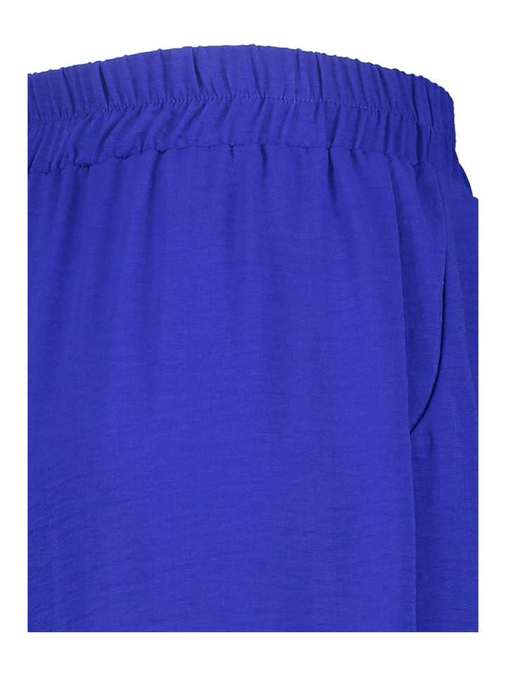 Blauwe broek met kant detail onderaan Joseph Ribkoff