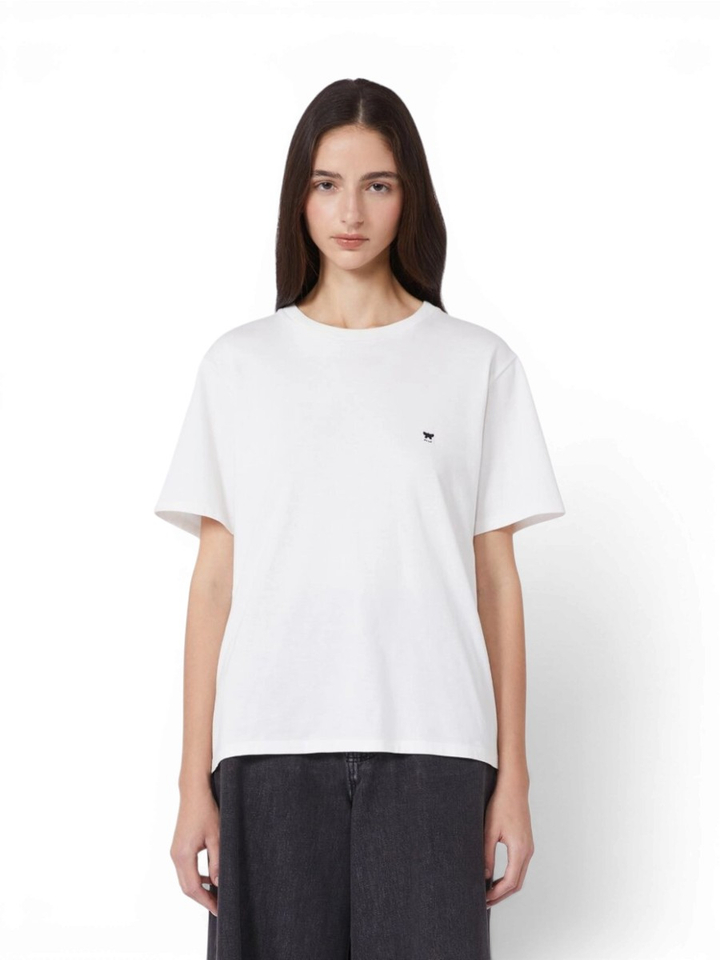 Witte katoenen T-shirt Venaco Max Mara 