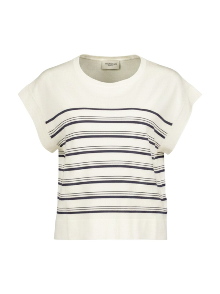 Wit gestreept fijne pull Ufo Max Mara Weekend