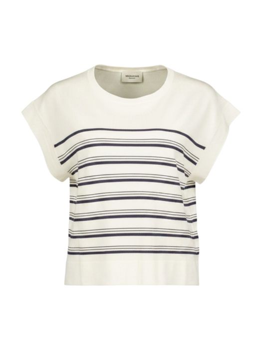 Wit gestreept fijne pull Ufo Max Mara Weekend