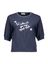 Blauwe trui met tekst detail Fiacre Max Mara Weekend 