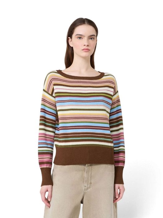 Multi-color trui met strepen Max Mara Weekend