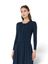 Donkerblauwe gillet met knopen Tennis Max Mara Weekend 