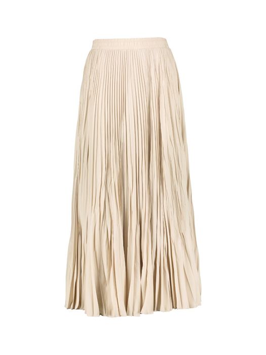 Beige plooirok in plissé Foggia Max Mara