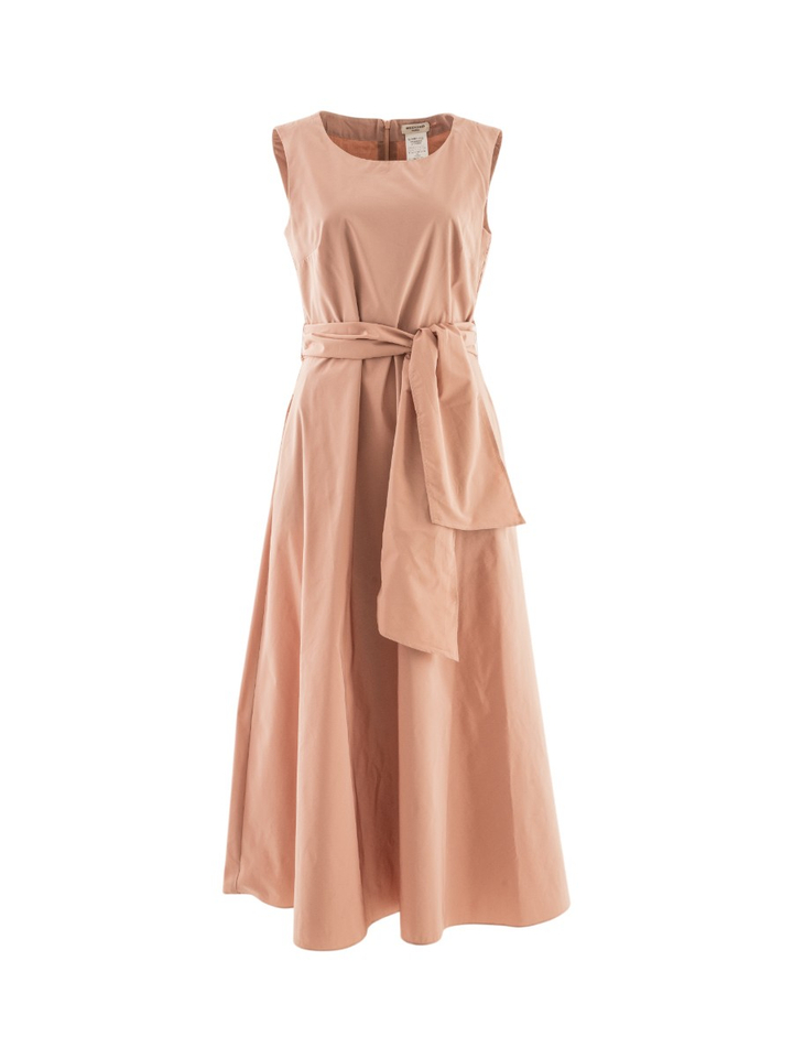 Roze geklede maxi jurk Gentille Max Mara
