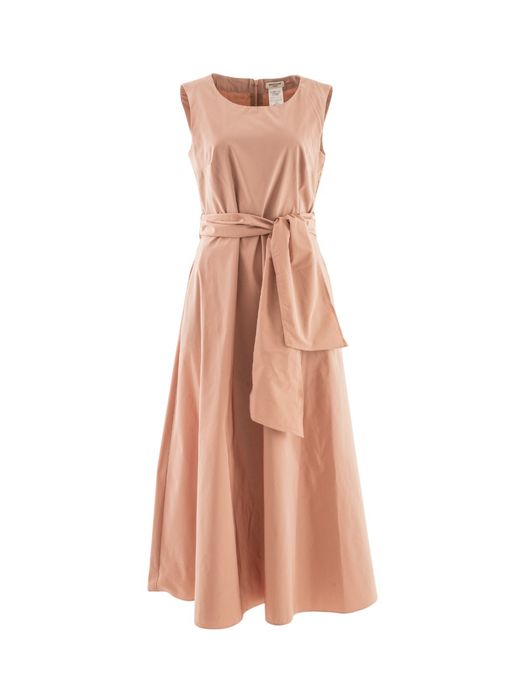 Roze geklede maixi-jurk Gentille Max Mara