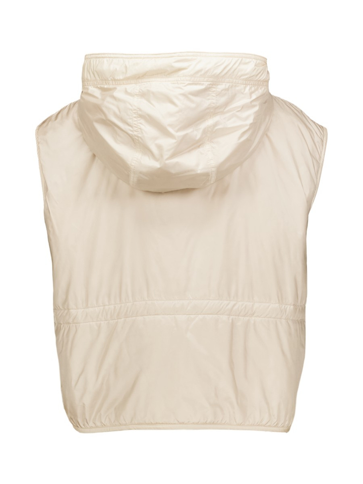 Beige omkeerbare bodywarmer Accenni Max Mara