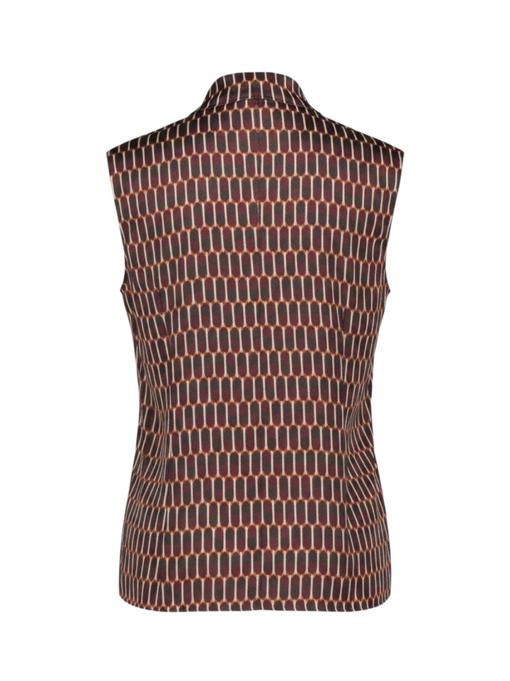 Blouse met patroon Diana Gallesi 