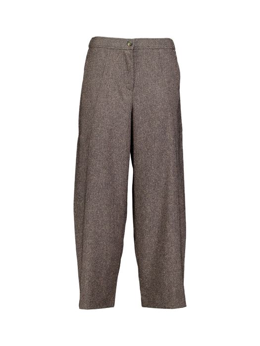Bruine gespikkelde broek Diana Galessi