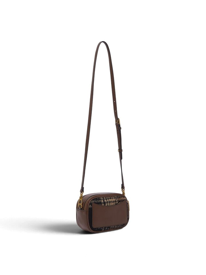 Bruine small crossbody met pailetten detail Liu Jo
