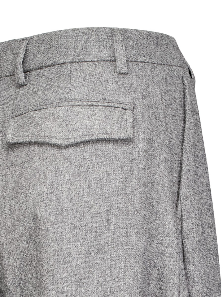 Grijze wollen broek Billie The Latest