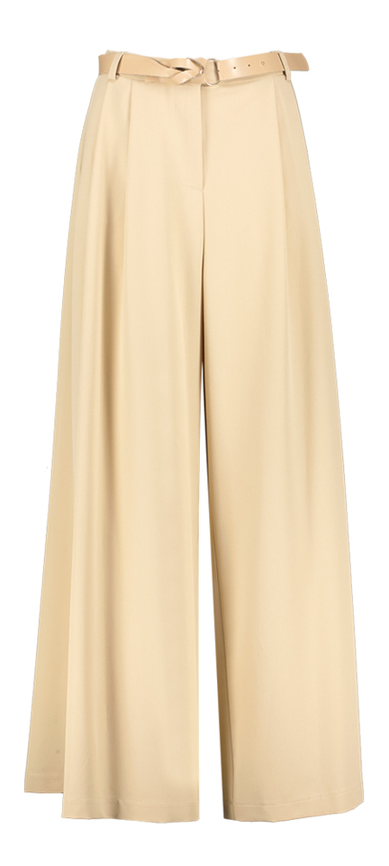 Beige losvallende broek Imperial 