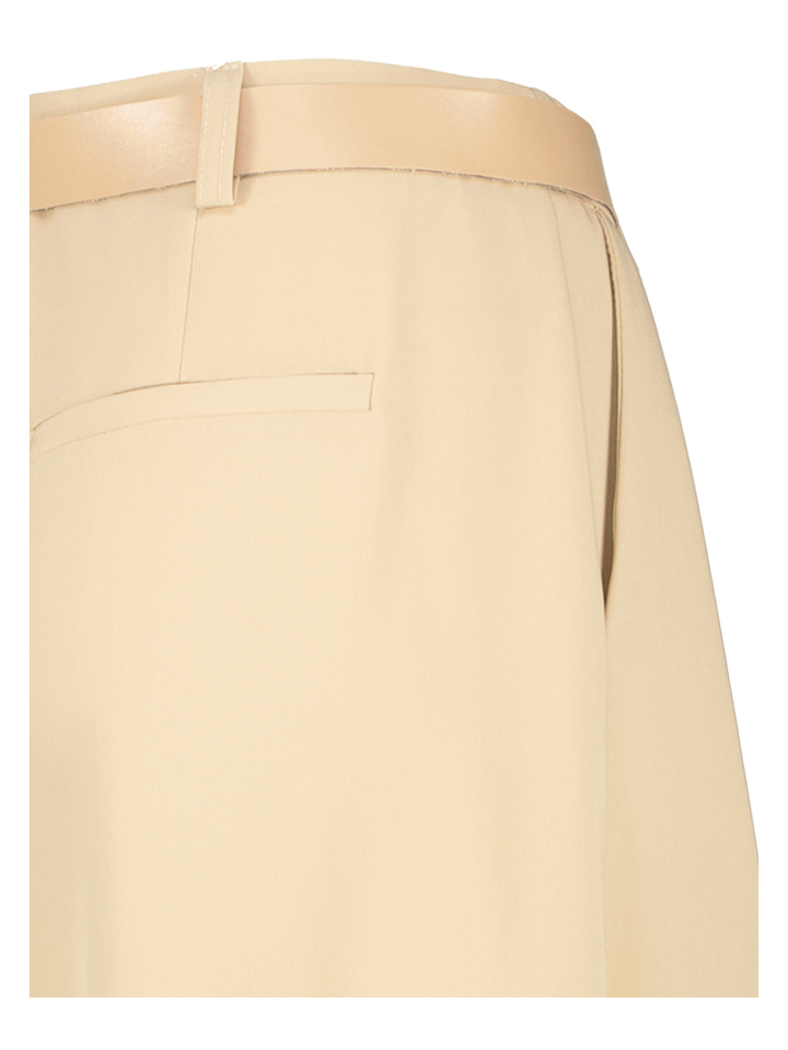 Beige losvallende broek Imperial 