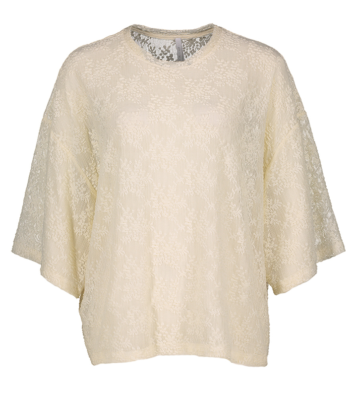 Beige bloes met structuur Imperial 