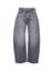 Grijze barrel fit jeans Half Pipe Flood Mother 