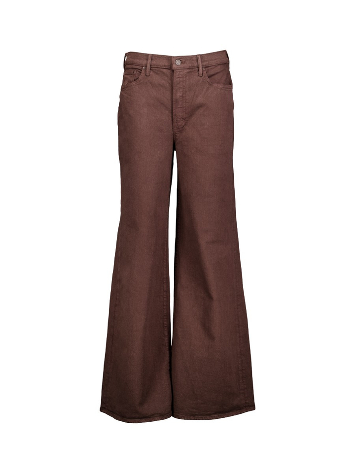 Donkerbruine loose fit jeans Mother 