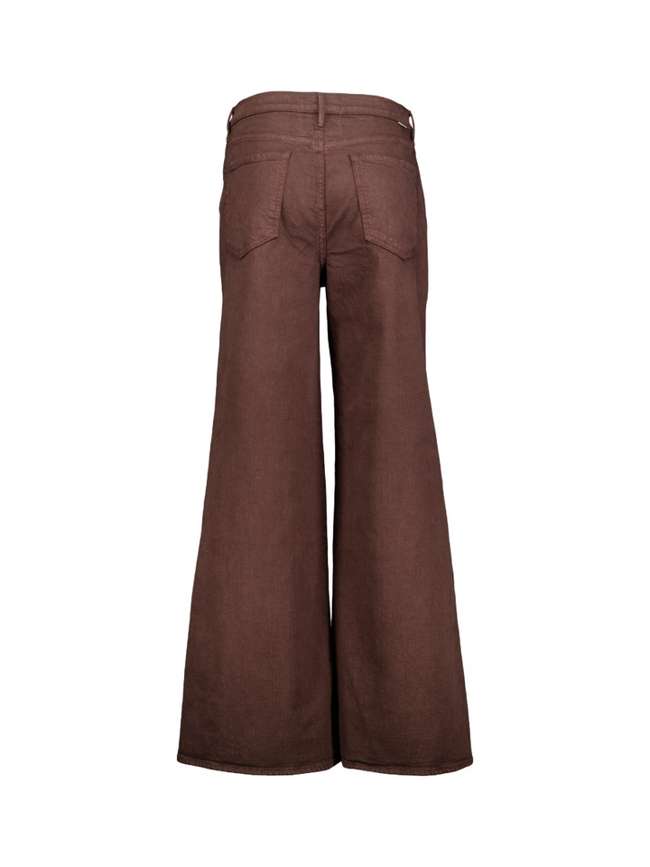 Donkerbruine loose fit jeans Mother 