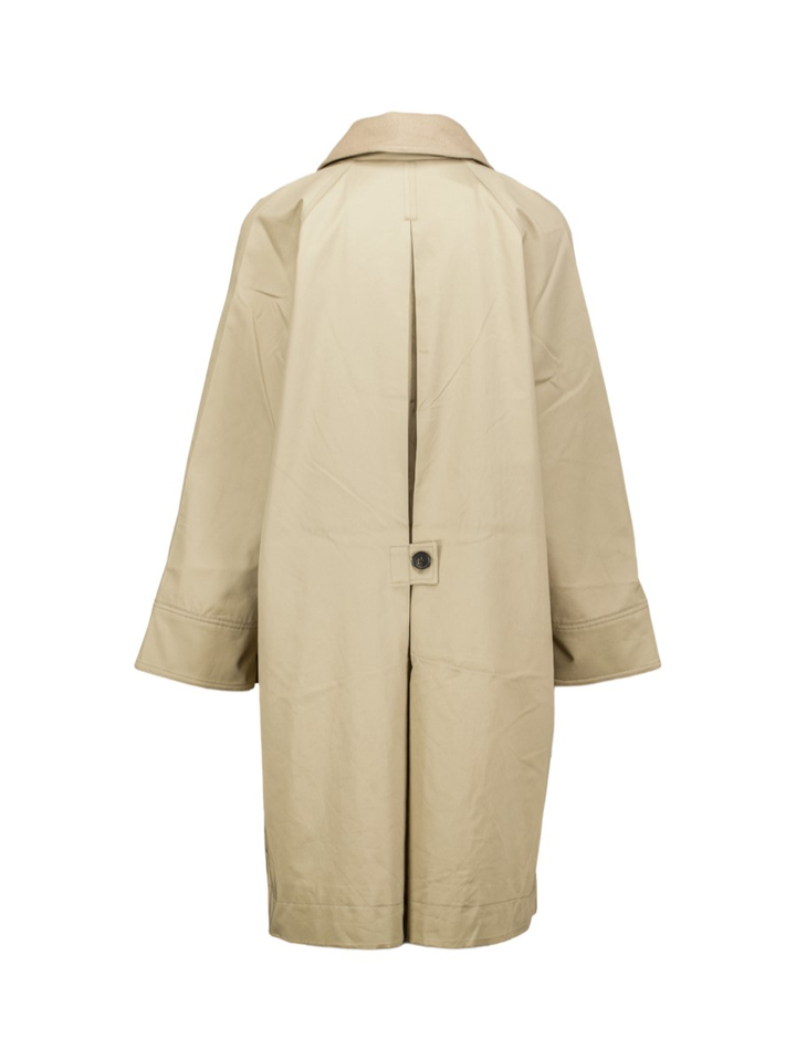 Camelkleurige trenchcoat Carcoat Withblack