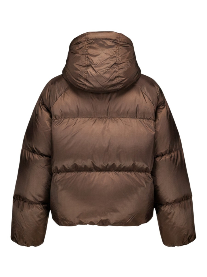 Bruine korte puffer jas Emma Withblack