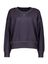 Donkerblauwe trui met ronde hals Margot LS Withblack
