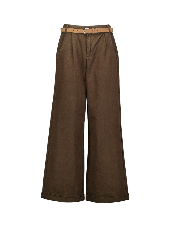 Midnight green lange broek Withblack 