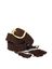 Bruin lederen riem Twinset 