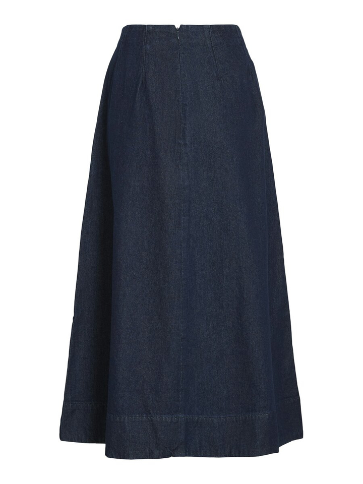 Blauwe lange  jeansrok Vialicia Vila 