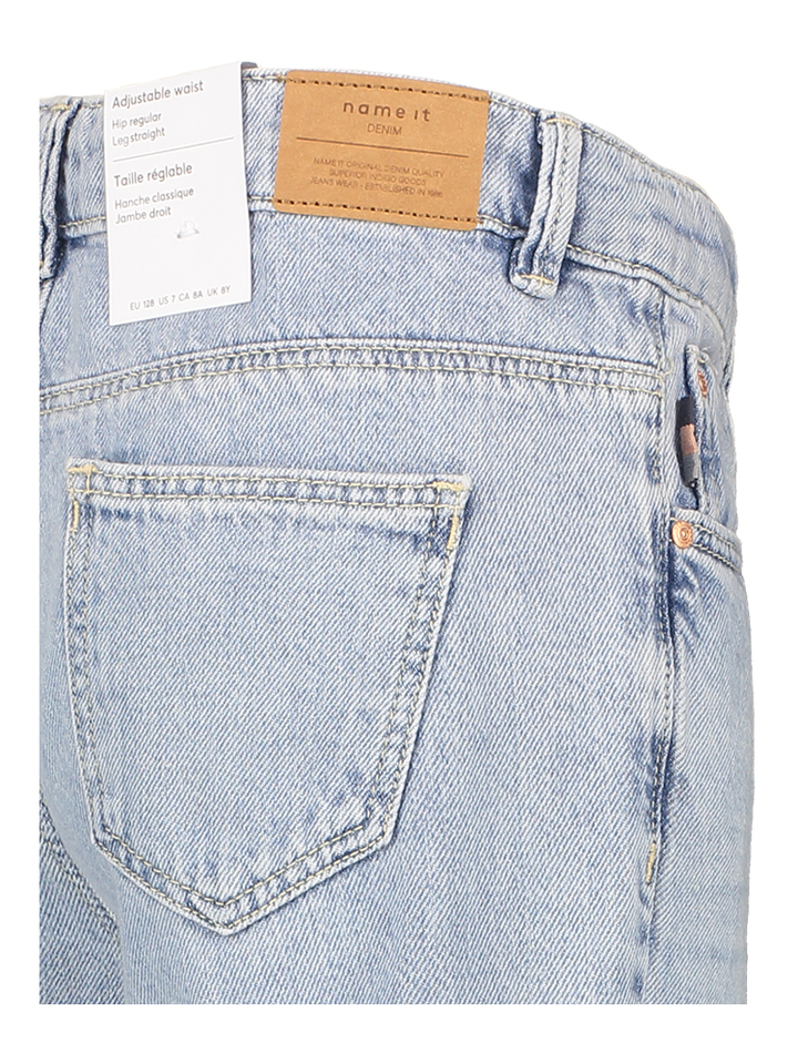 Blauwe straight jeans Nkfrose Name It