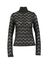 Zwarte halfdoorzichtige kanten blouse Tamara Collectors Club 