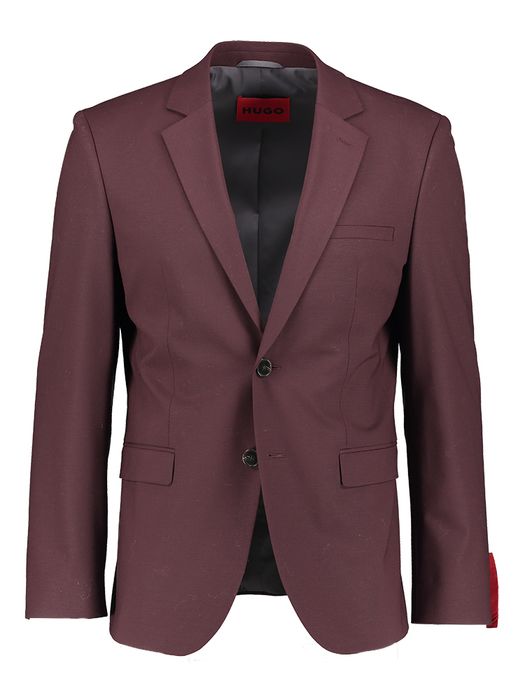 Bordeaux kleurige 2-delig kostuum Hugo Boss