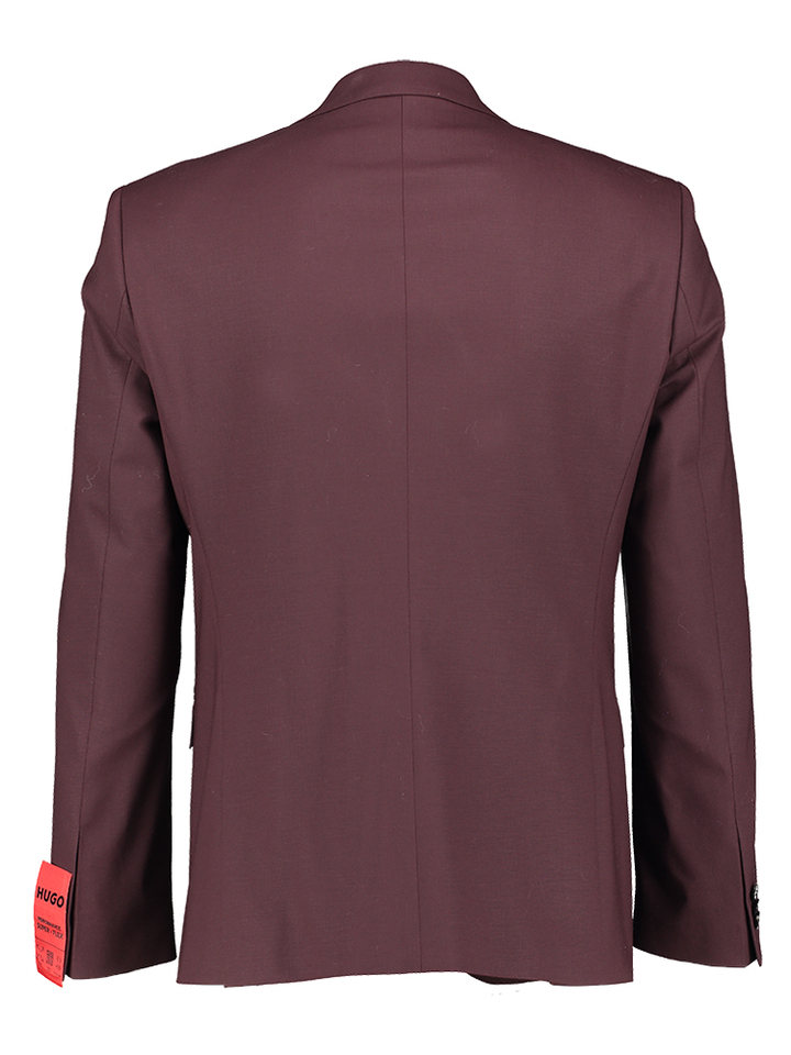 Bordeaux kleurige 2-delig kostuum Hugo Boss 