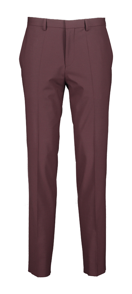 Bordeaux kleurige 2-delig kostuum Hugo Boss 