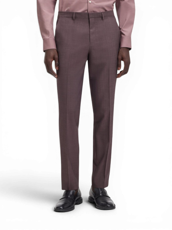 Licht pastel bruin 2-delig kostuum Hugo Boss