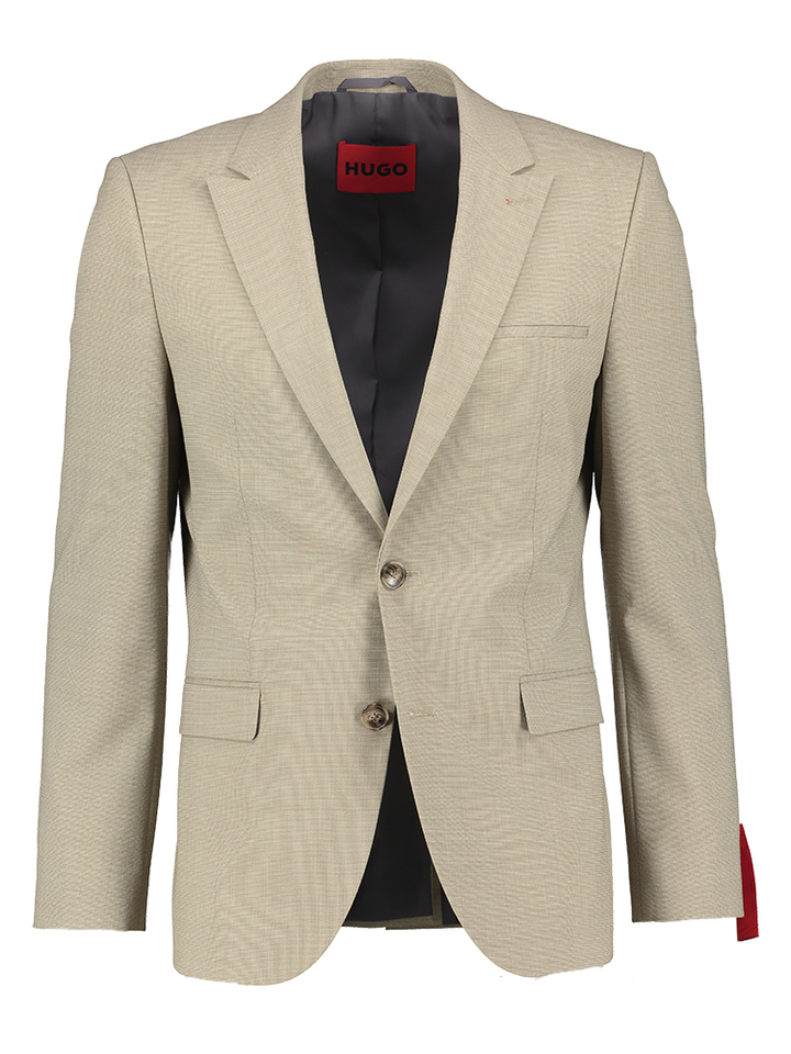 Beige 3-delig kostuum Hugo Boss