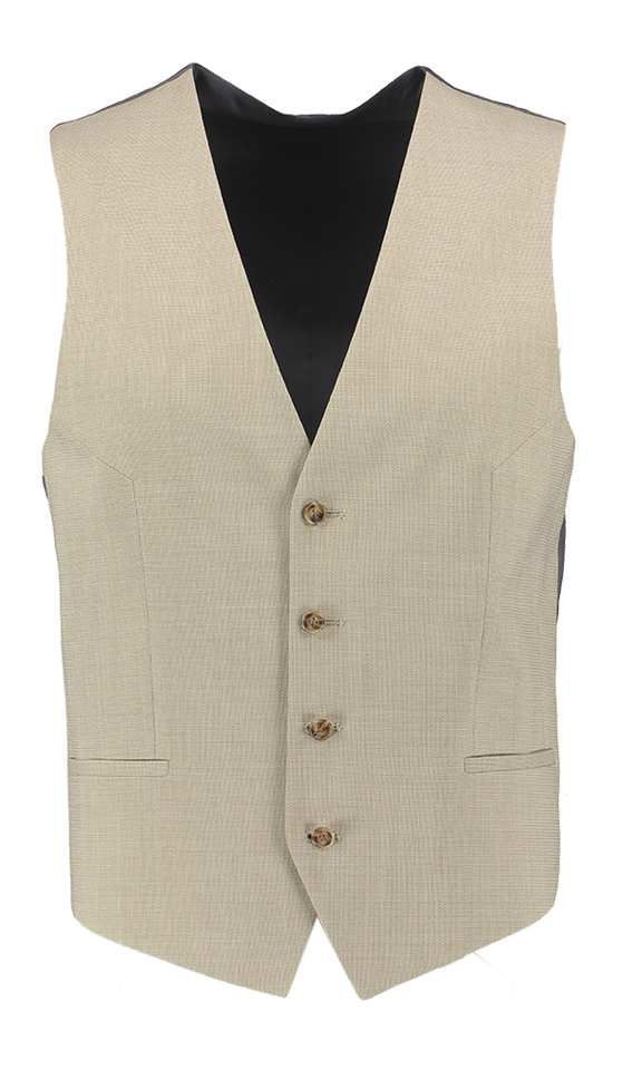 Beige 3-delig kostuum Hugo Boss