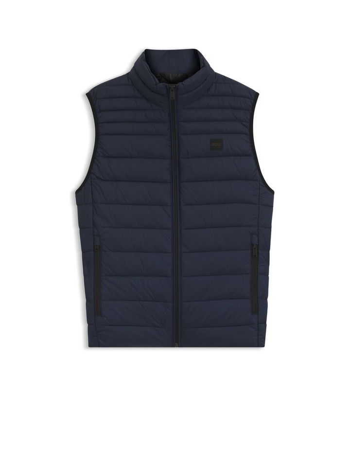 Blauwe bodywarmer Hugo Boss