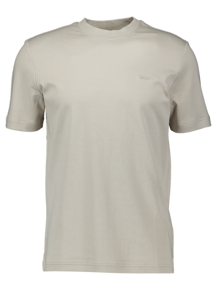 Grijze t-shirt met logo Interlock Hugo Boss