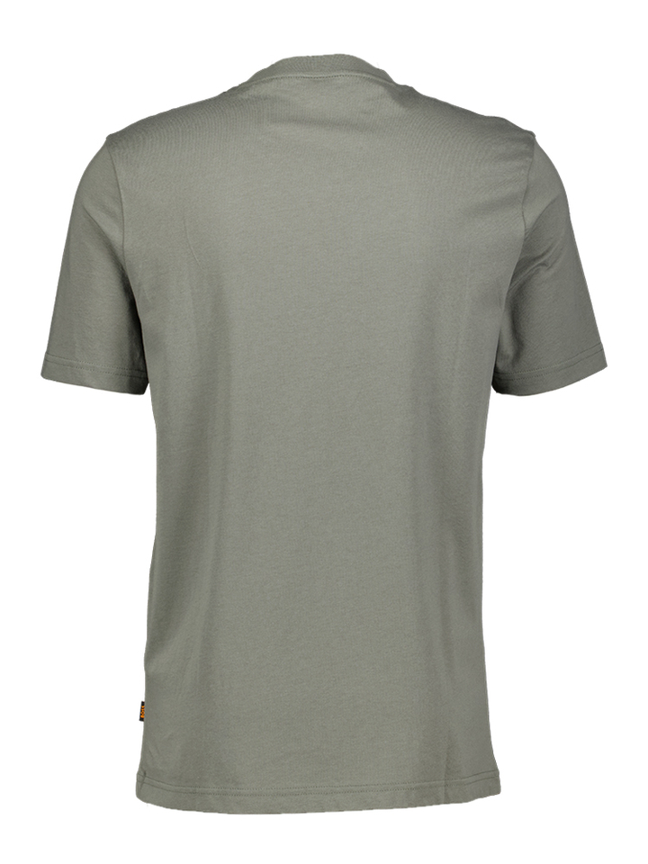 Kaki t-shirt met print Cover Hugo Boss