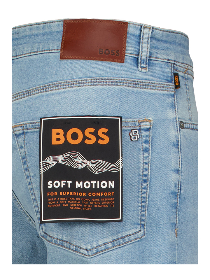 Lichtblauwe slim fit jeans Onyx Boss Orange